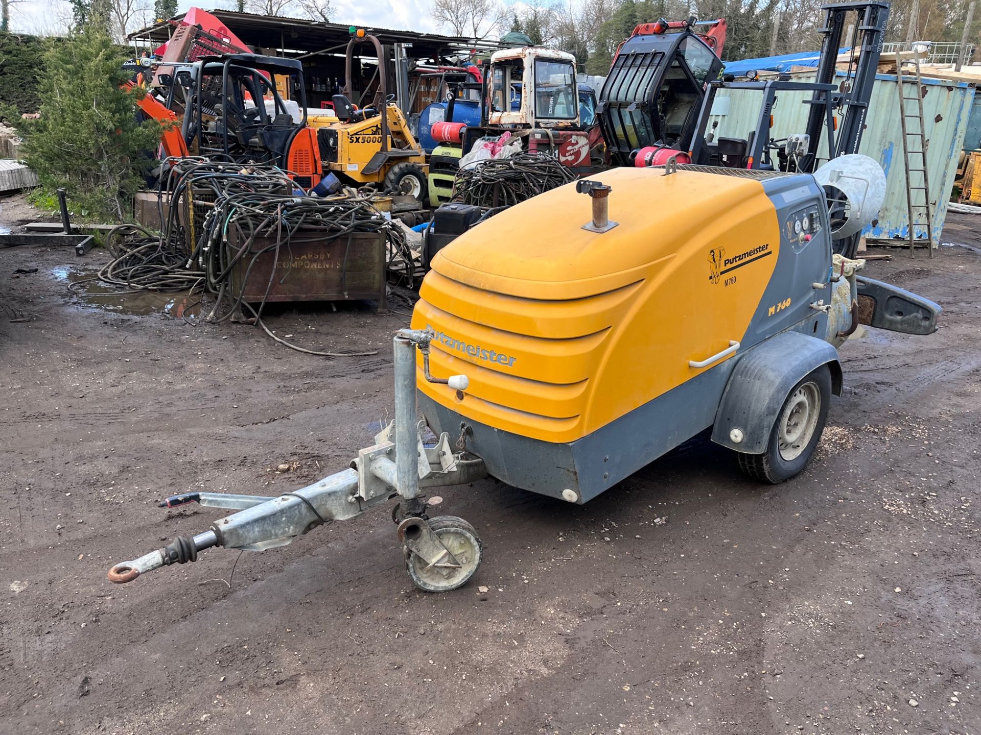 2018 Putzmiester M760 concrete pump, only 1100 hours *PLUS VAT* - Image 2 of 5