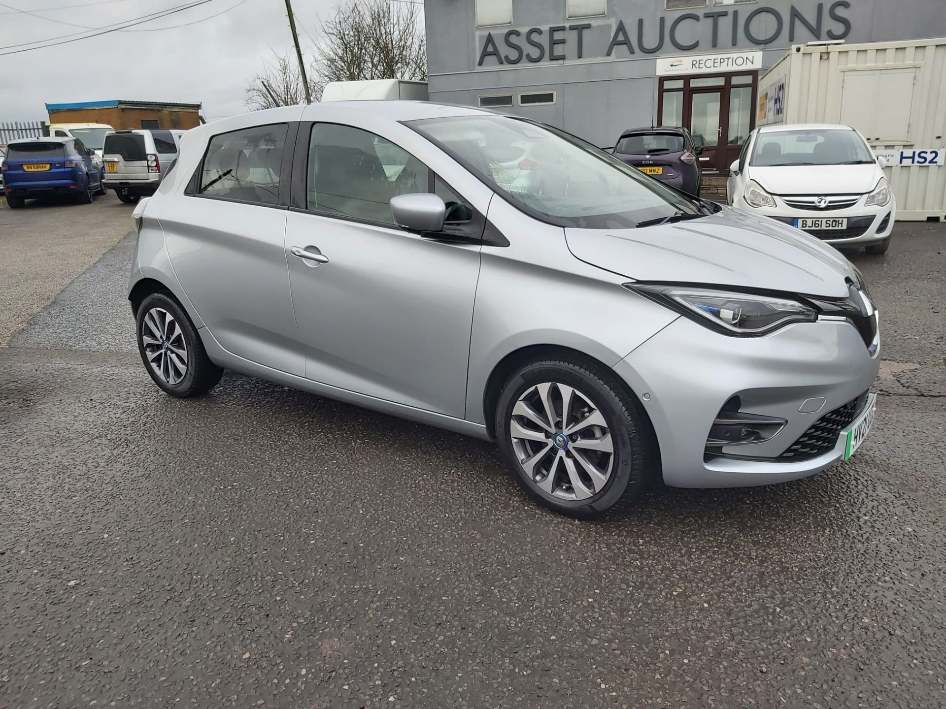 2021 RENAULT ZOE I GT LN RAPID CHARGE ZE 50 GREY HATCHBACK *NO VAT* - Image 9 of 21