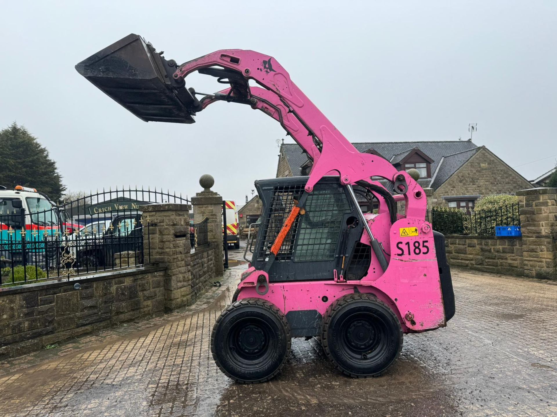 2009 BOBCAT S185 WHEELED SKIDSTEER LOADER WITH LWC BUCKET *PLUS VAT* - Image 6 of 12