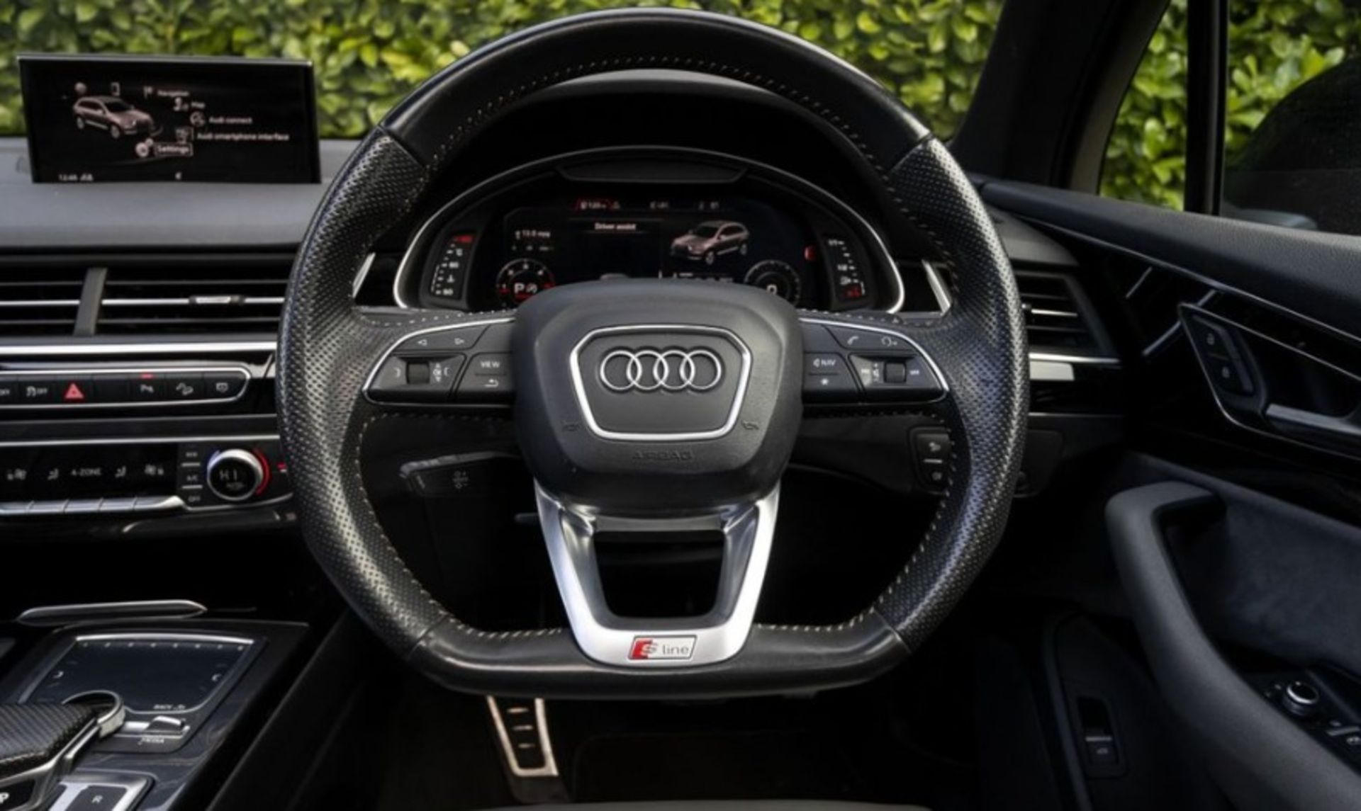 2019 AUDI Q7 S LINE BLACK ED TDI QUAT A BLACK SUV ESTATE *NO VAT* - Image 10 of 13