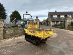 2008 YANMAR C12R-B 1.2 TON DIESEL TRACKED DUMPER *PLUS VAT*