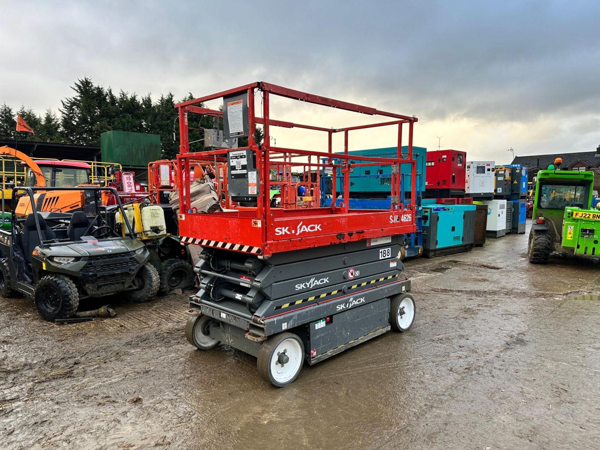 2014 SKYJACK SJIII-4626 ELECTRIC SCISSOR LIFT *PLUS VAT*