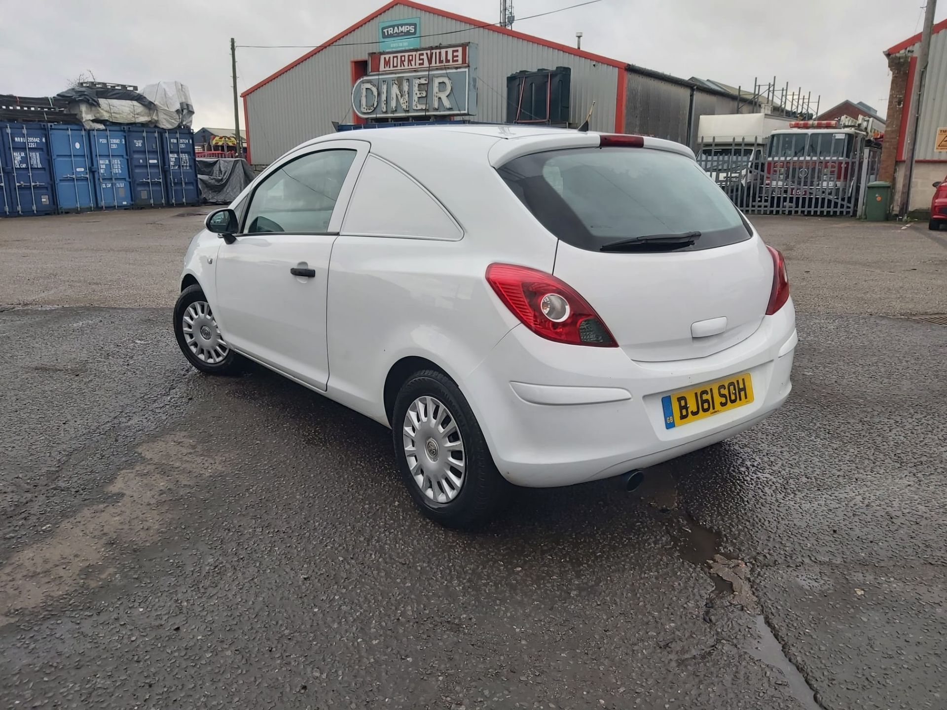 NO RESERVE 2011 VAUXHALL CORSA CDTI ECOFLEX WHITE CAR DERIVED VAN *NO VAT* - Image 5 of 15