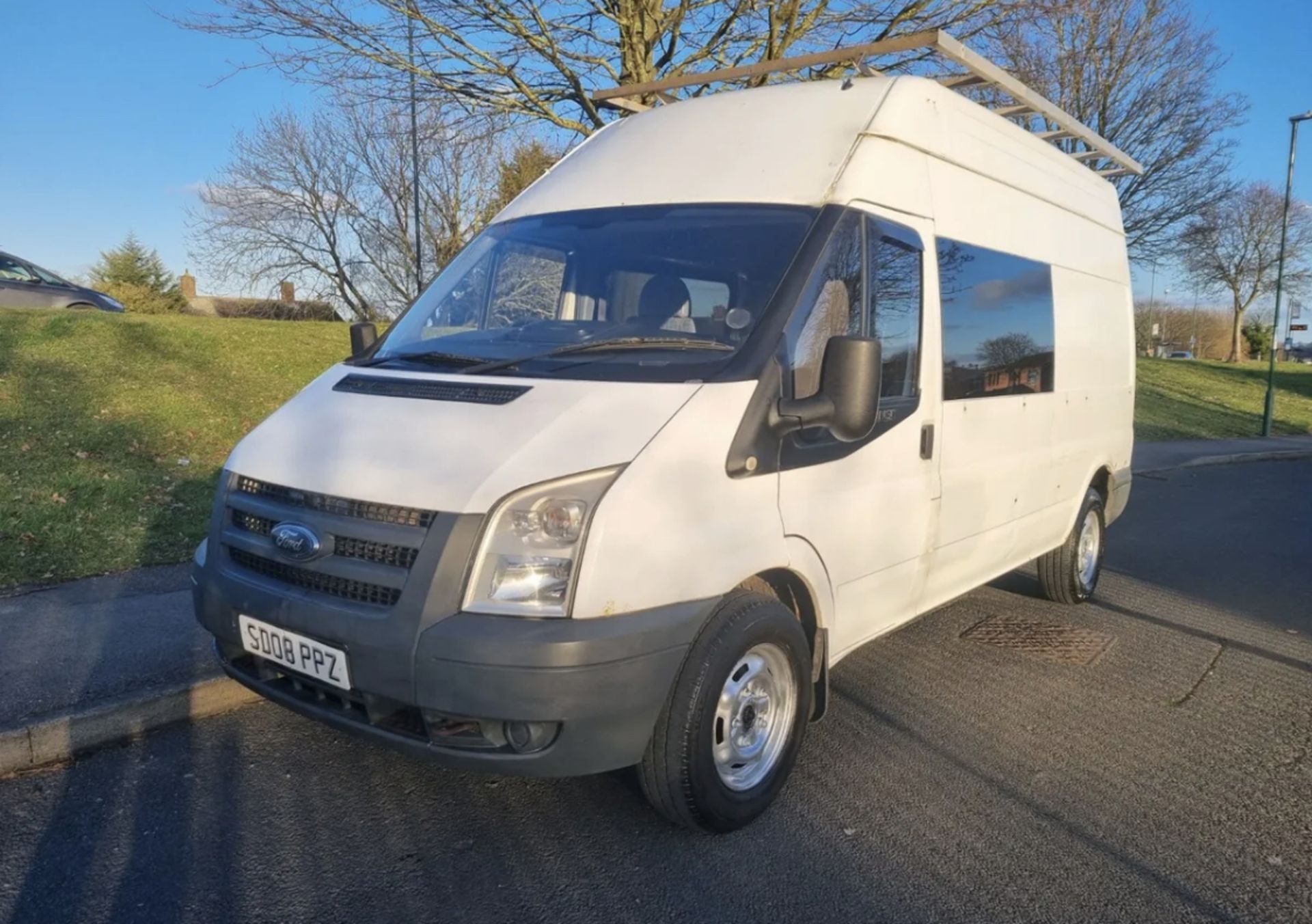 2008 FORD TRANSIT 100 T350L RWD WHITE PANEL VAN - PARTIAL CAMPER CONVERSION *NO VAT* - Image 4 of 8