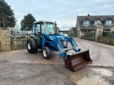 FORD 1920 33HP 4WD COMPACT TRACTOR WITH LEWIS FRONT LOADER AND BUCKET *PLUS VAT*