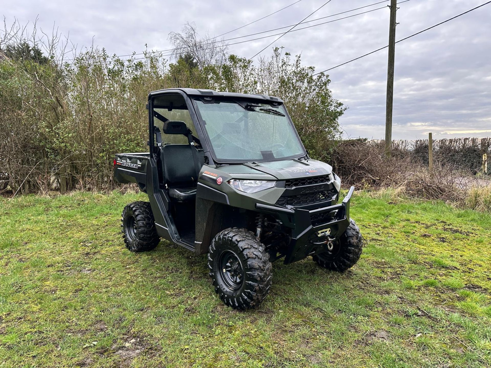 2020 POLARIS 902D DIESEL 4WD BUGGY WITH FRONT WINCH *PLUS VAT* - Bild 2 aus 18