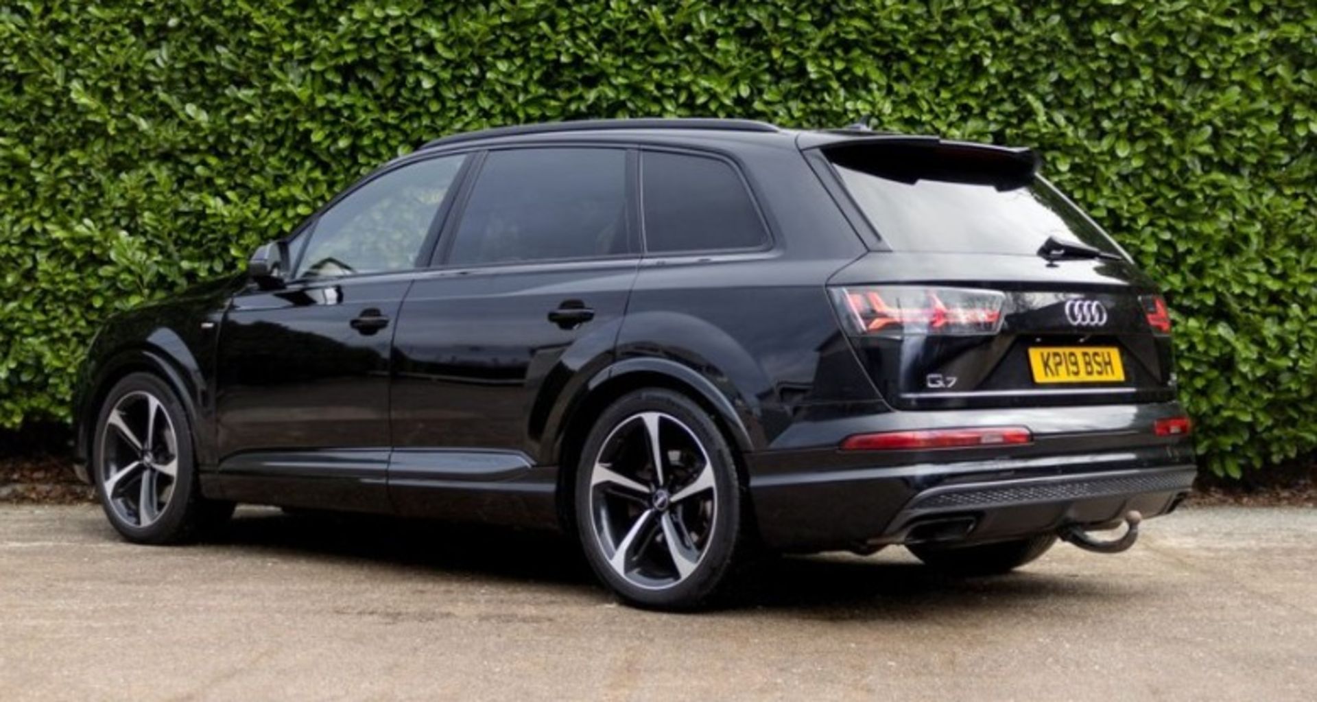 2019 AUDI Q7 S LINE BLACK ED TDI QUAT A BLACK SUV ESTATE *NO VAT* - Image 4 of 13