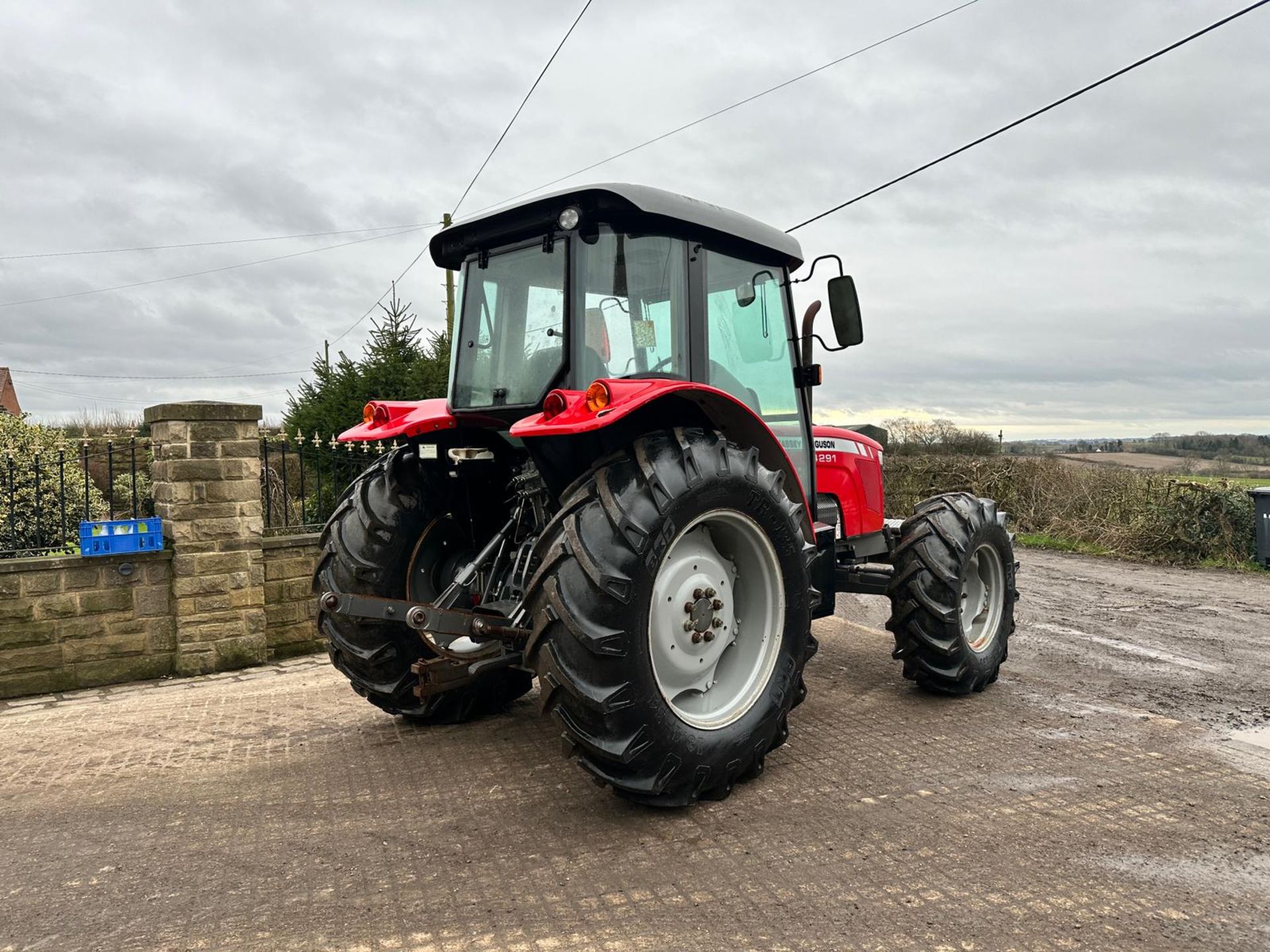 2014 MASSEY FERGUSON 4291 100HP 4WD TRACTOR *PLUS VAT* - Image 9 of 17