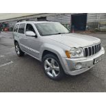 NO RESERVE 2007 JEEP G-CHEROKEE OVERLAND CRD A SILVER SUV ESTATE *NO VAT*