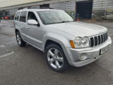 NO RESERVE 2007 JEEP G-CHEROKEE OVERLAND CRD A SILVER SUV ESTATE *NO VAT*