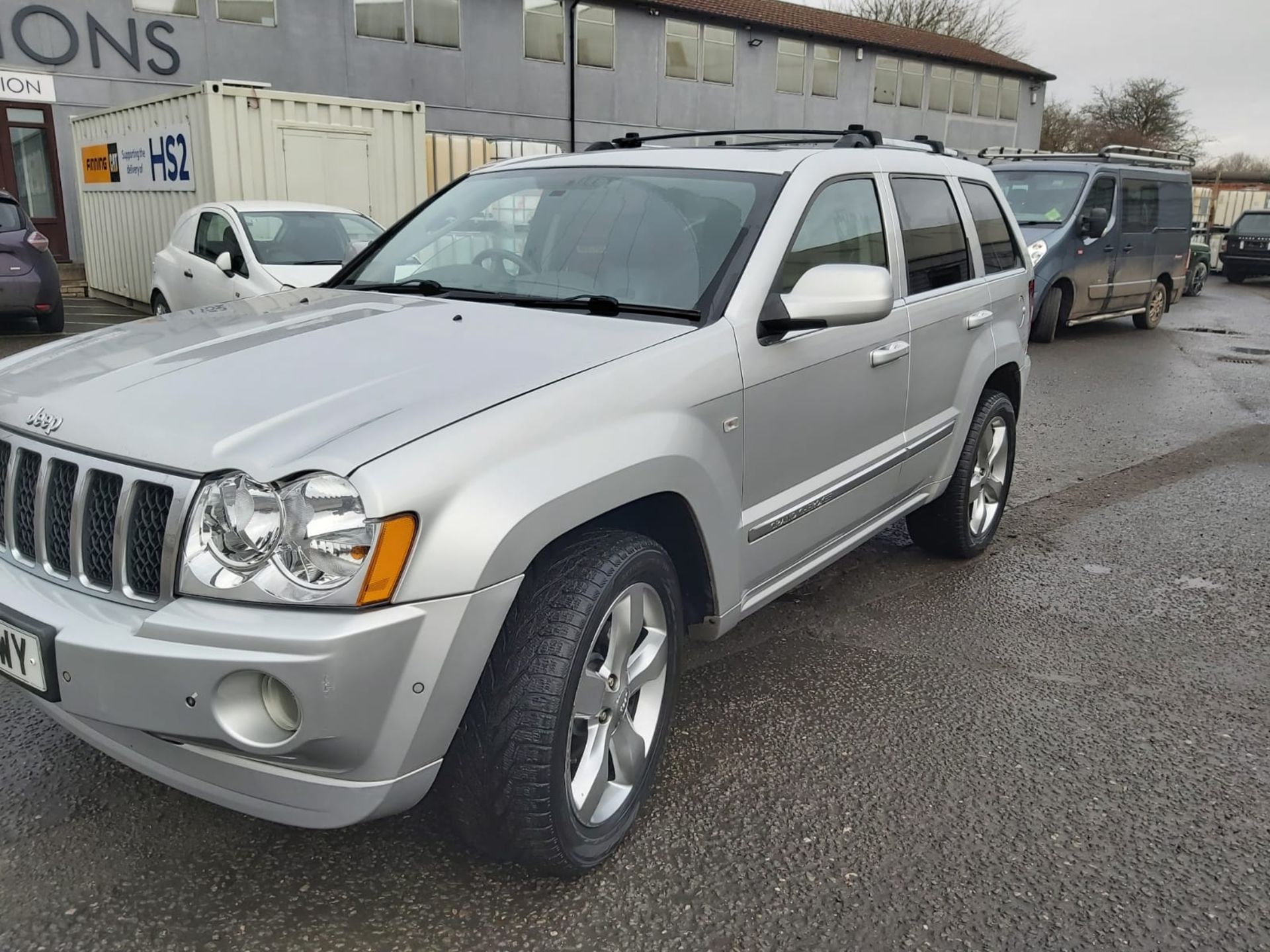 NO RESERVE 2007 JEEP G-CHEROKEE OVERLAND CRD A SILVER SUV ESTATE *NO VAT* - Image 4 of 17