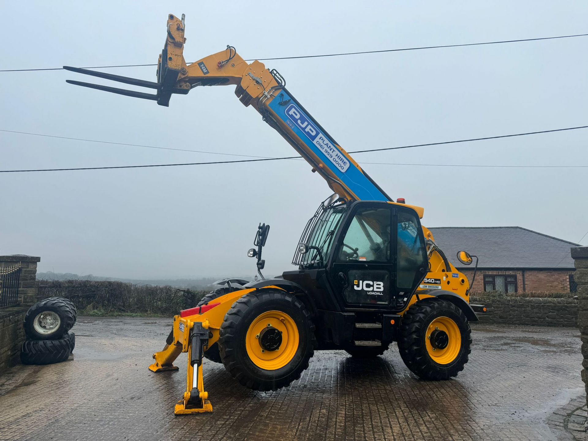 68 REG. JCB 540-140 4 TON TELESCOPIC TELEHANDLER *PLUS VAT*