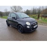 2012 FIAT 500 TWINAIR PLUS S-A BLACK HATCHBACK *NO VAT*