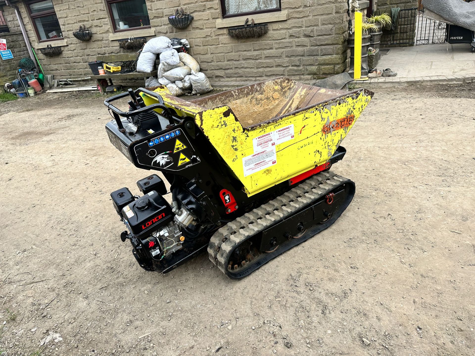 2019 CORMIDI C6.50HI 500KG HIGH TIP TRACKED DUMPER *PLUS VAT* - Image 4 of 17