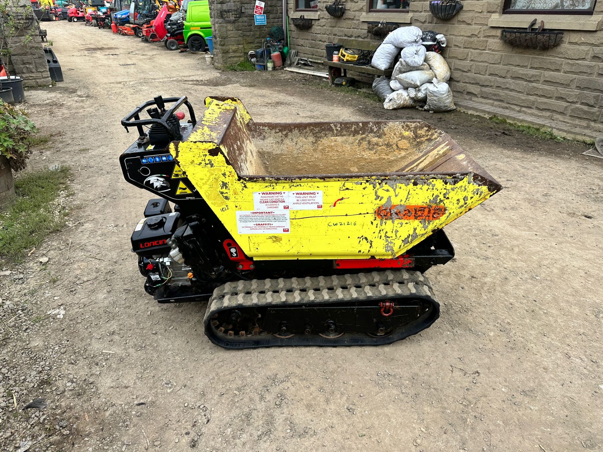 2019 CORMIDI C6.50HI 500KG HIGH TIP TRACKED DUMPER *PLUS VAT* - Image 6 of 17