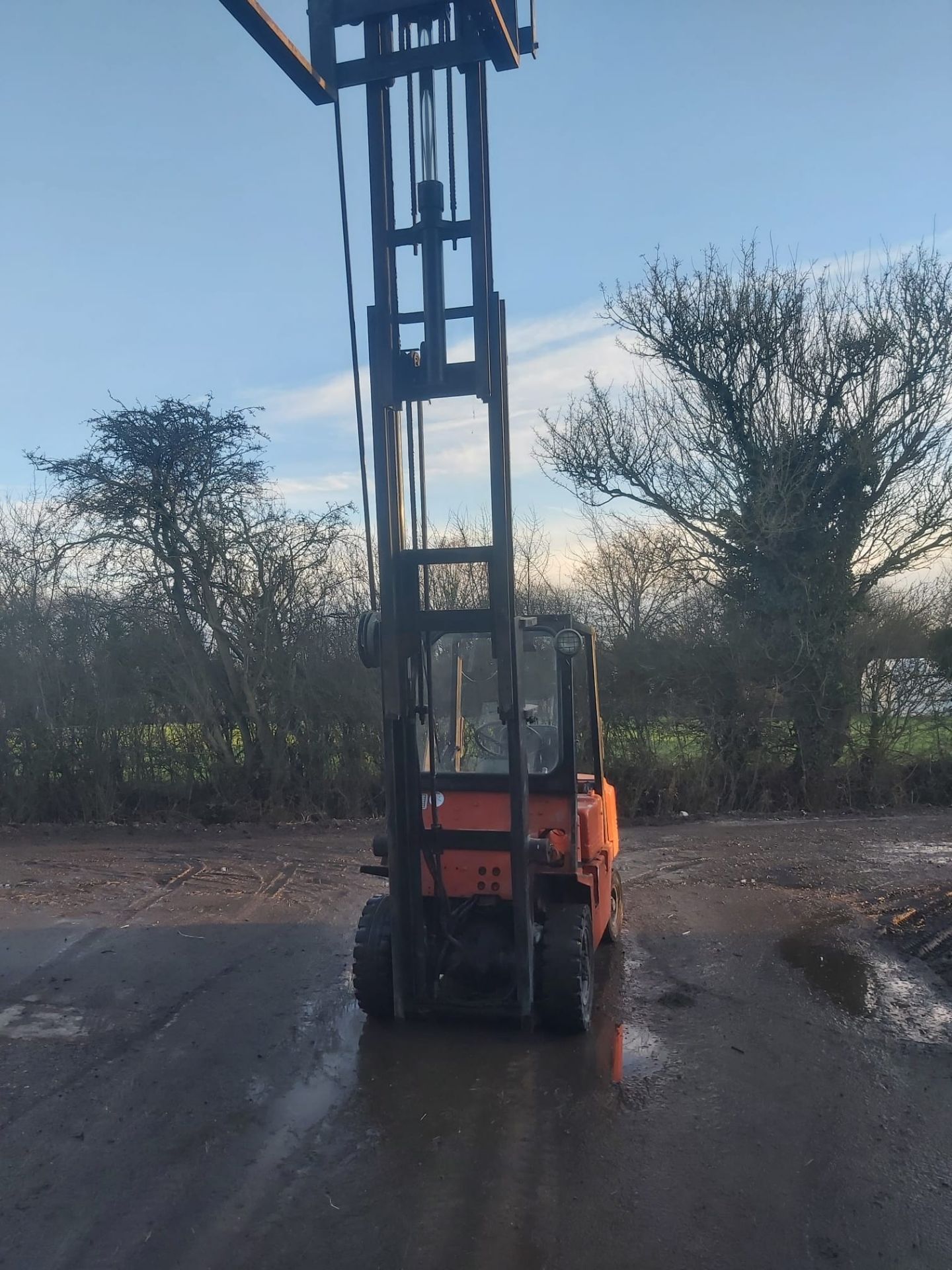 1994 Mitsubishi/ Puma FG25/2 2.5 ton Forklift with Very High Lift *NO VAT* - Image 5 of 13