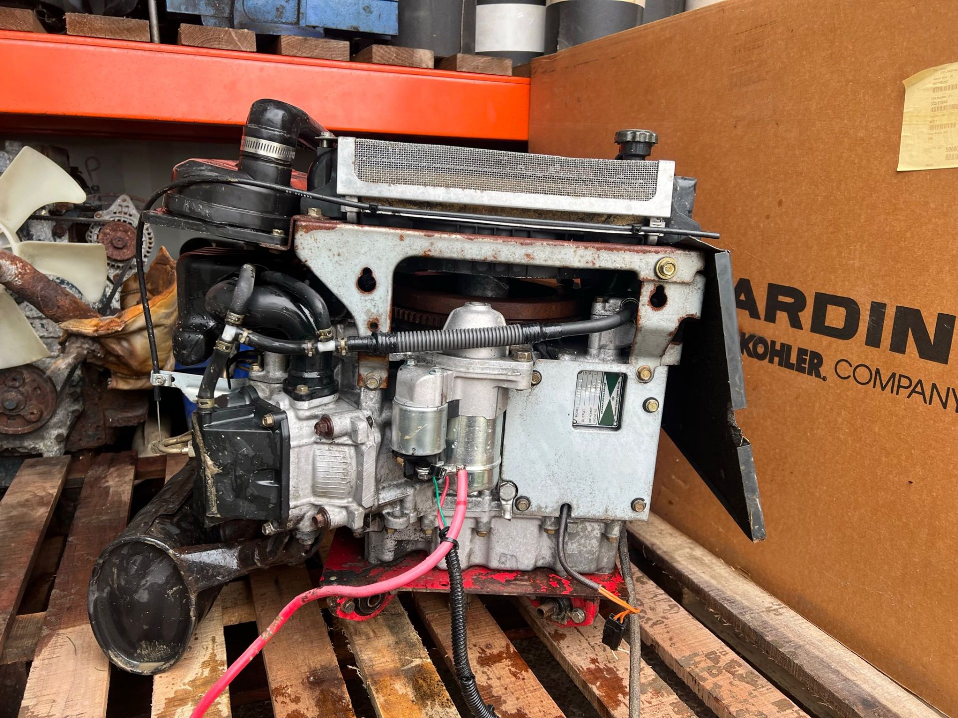 YANMAR 2V78-CA 2 ENGINE *PLUS VAT* - Image 2 of 6