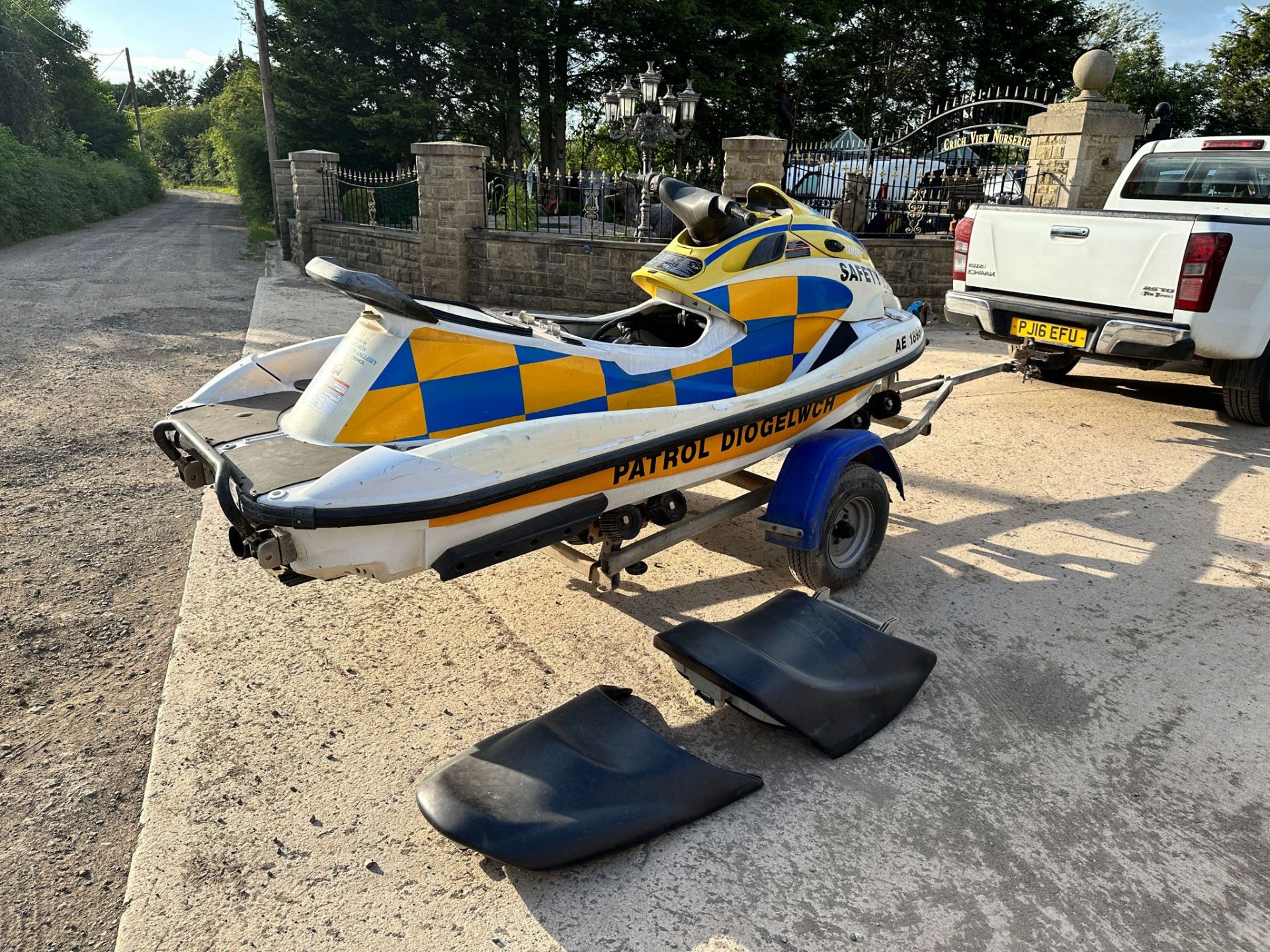 YAMAHA XA800A-B 800CC JET SKI WITH SINGLE AXLE TRAILER *PLUS VAT* - Image 7 of 21