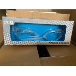 Box of 36 Clear Swimming Goggles RRP £12.99 each *NO VAT*