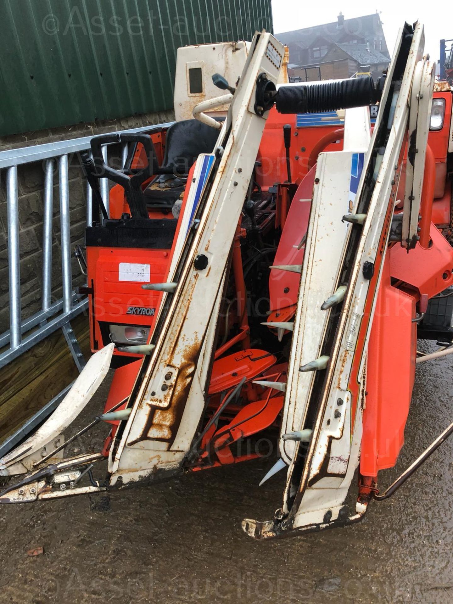 KUBOTA RX 1550A-D RICE HARVESTER DIESEL RUBBER TRACKS LEVER DRIVE *PLUS VAT* - Image 6 of 17