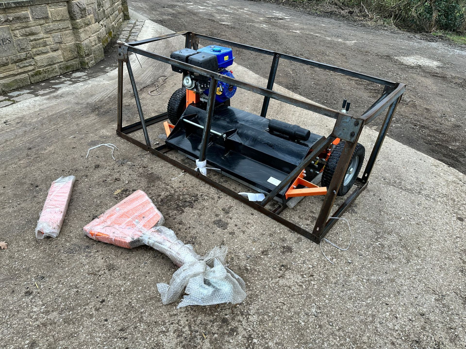 New And Unused 1.2 Metre Single Axle ATV Flail Mower *PLUS VAT* - Image 3 of 12