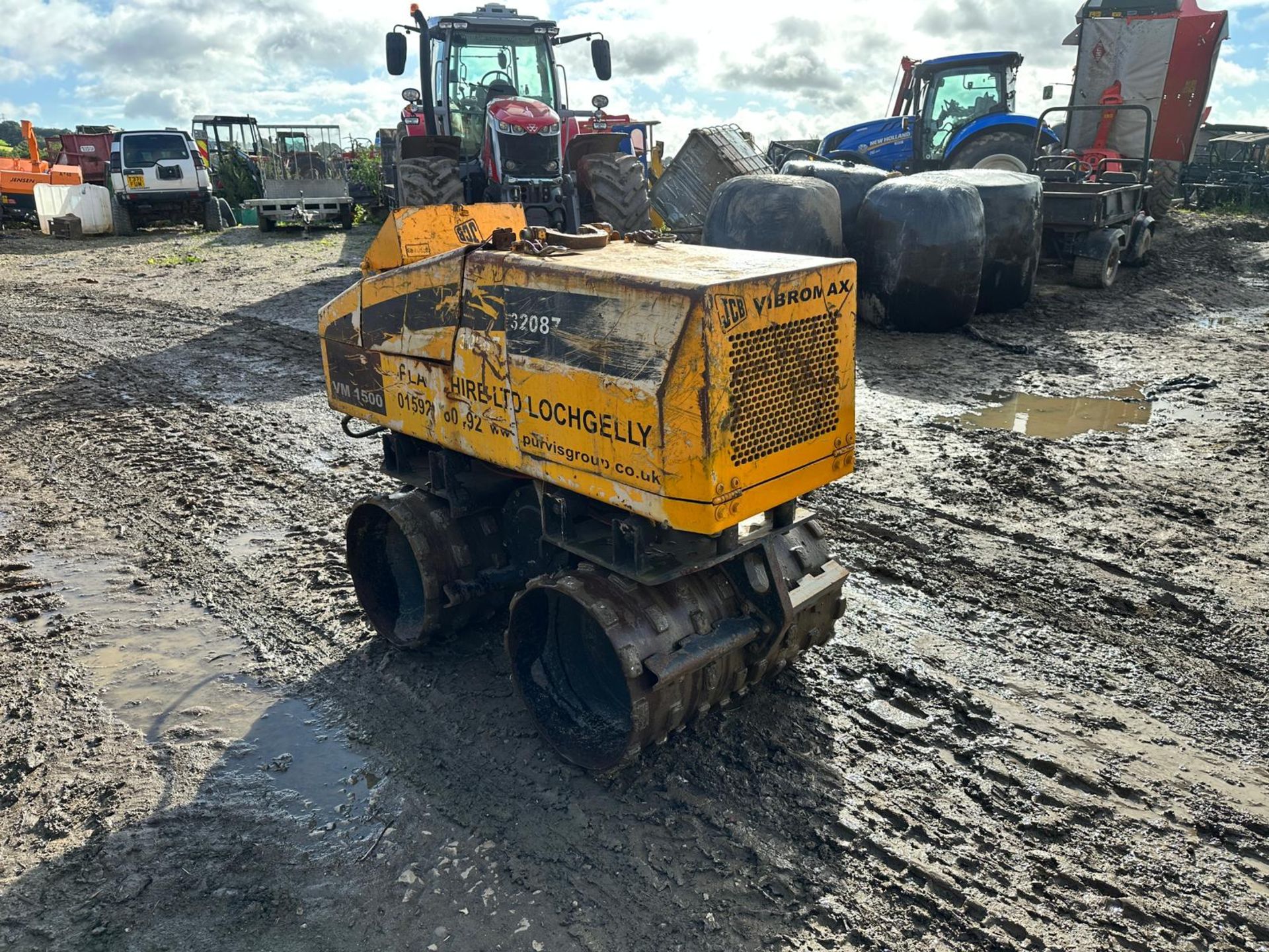 2007 JCB VIBROMAX VM1500 REMOTE CONTROLLED TRENCH ROLLER *PLUS VAT* - Image 3 of 13