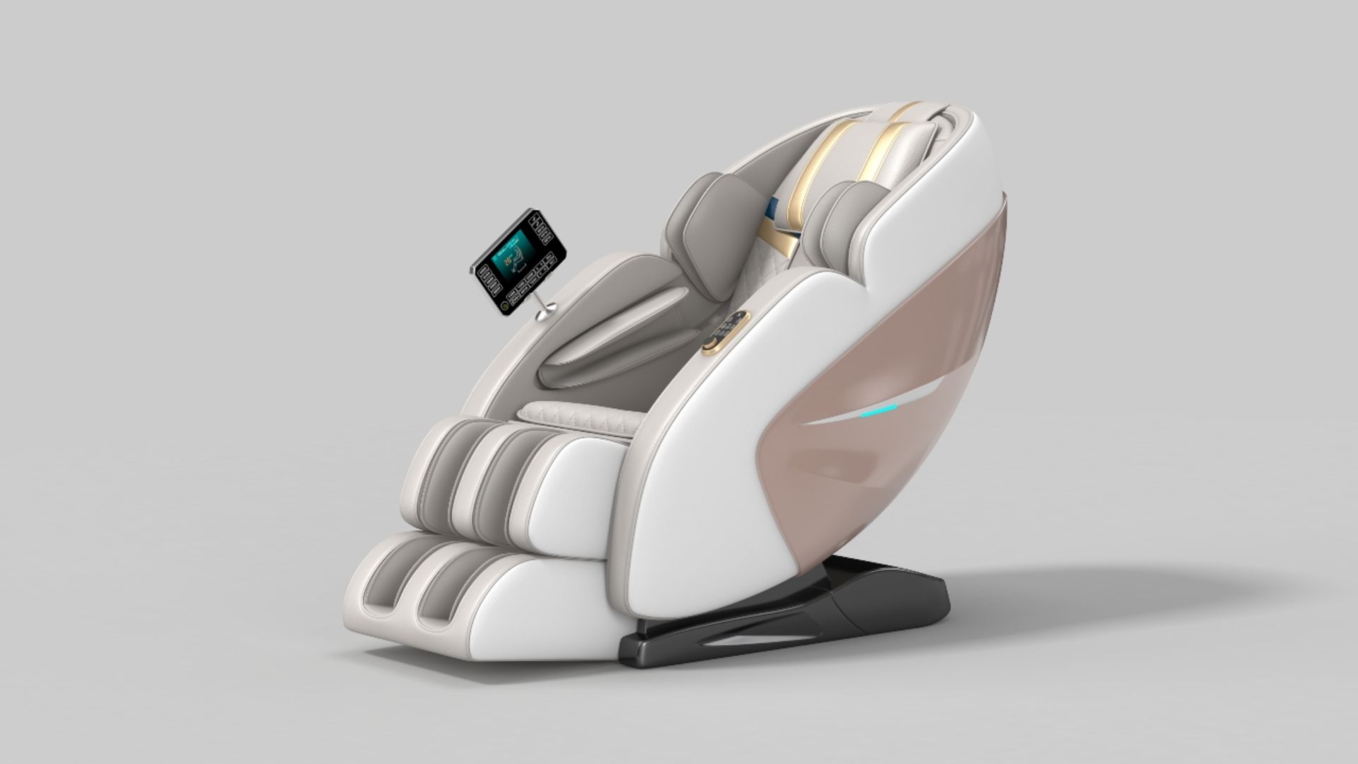 Brand New Carnation Full Body SL Track 4D Luxury Shiatsu Zero Gravity Massage Chair FREE UK DELIVERY