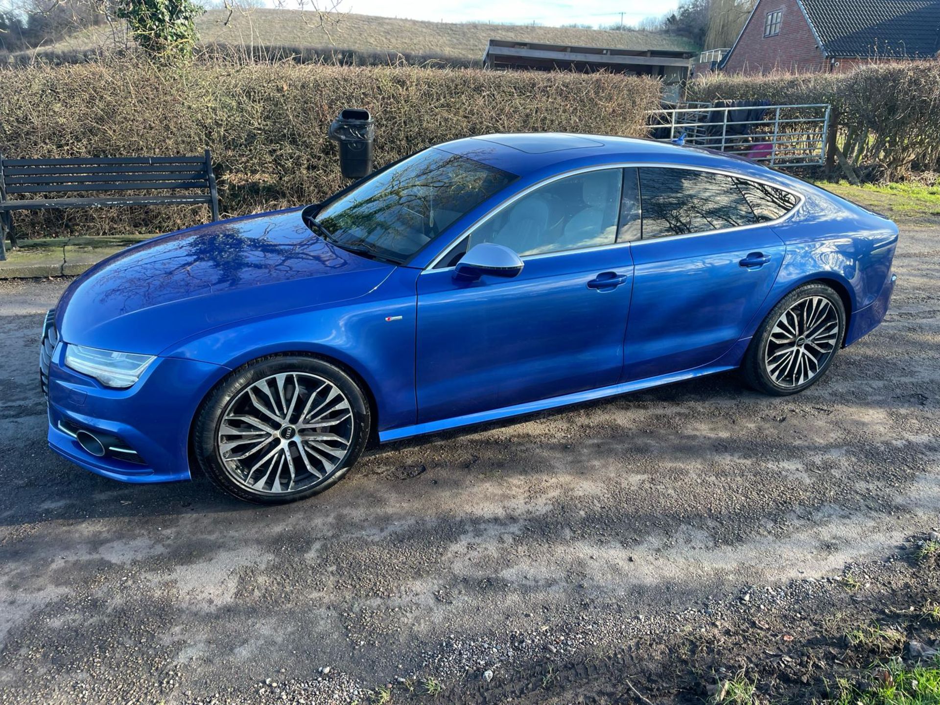 2015/15 REG AUDI A7 S LINE TDI QUATRRO AUTOMATIC 3.0 V6 DIESEL, SHOWING 1 FORMER KEEPER *NO VAT*