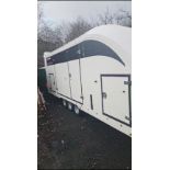 2021 Brian James 2021 RT6 Enclosed Trailer WHITE *PLUS VAT*