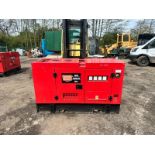 NEW/UNUSED 25KVA DIESEL SILENT GENERATOR *PLUS VAT*