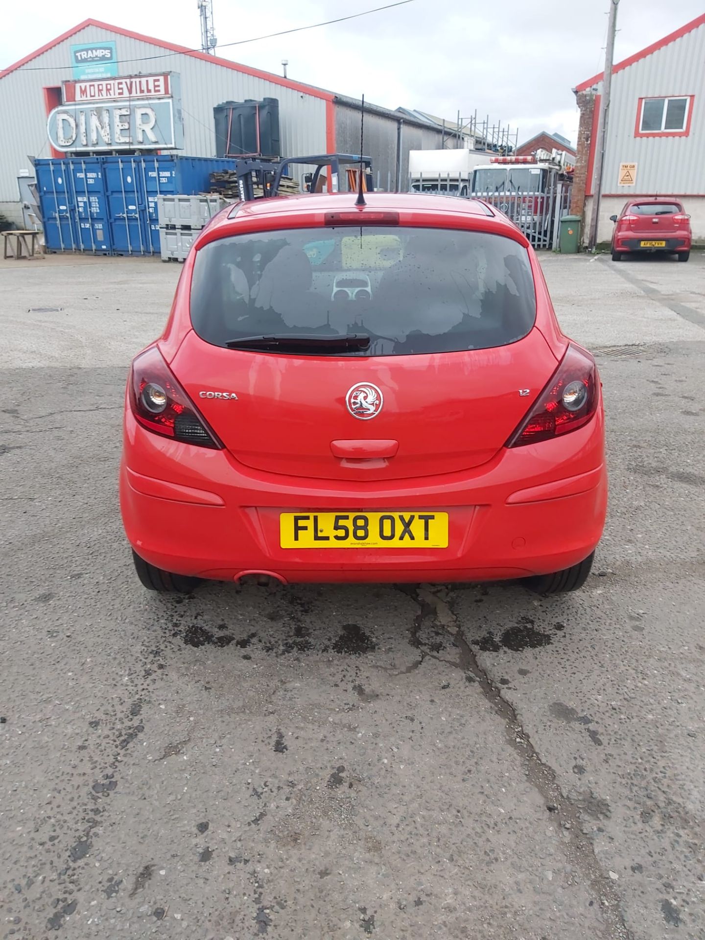 NO RESERVE 2008/58 REG VAUXHALL CORSA SXI 1.2 PETROL RED HATCHBACK *NO VAT* - Image 6 of 11