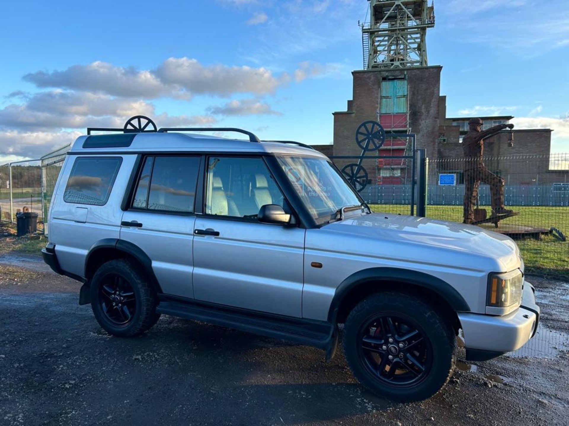 2004 LAND ROVER DISCOVERY LANDMARK TD5 A SILVER SUV ESTATE *NO VAT*