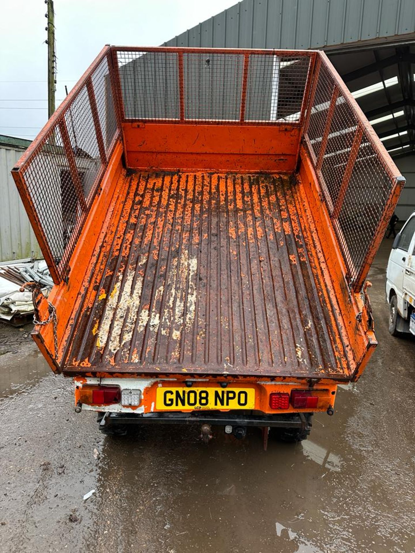 2008 PIAGGIO PORTER ORANGE PICK UP TIPPER *NO VAT* - Image 6 of 13