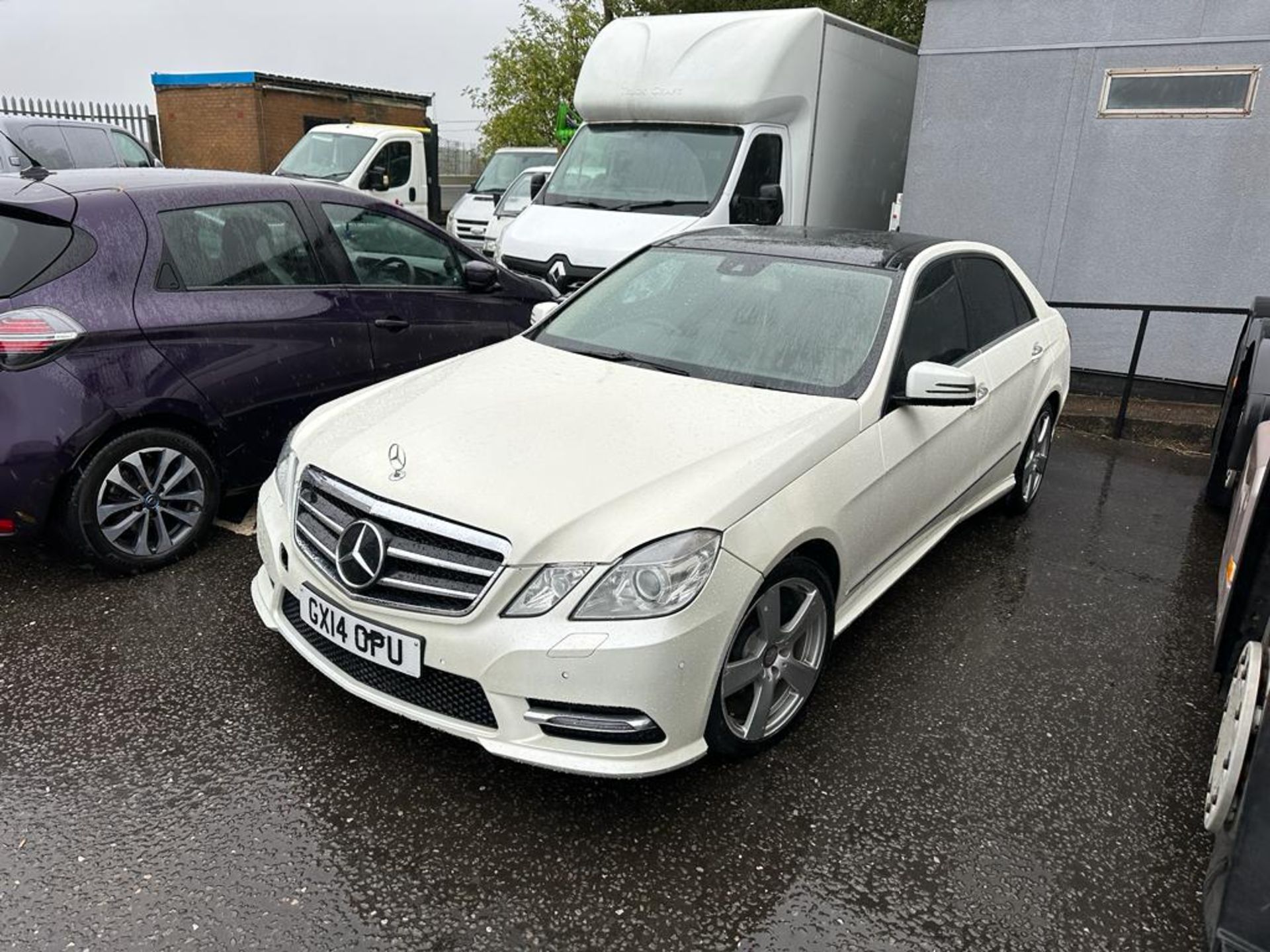 2014 MERCEDES-BENZ E300 BLUETEC HYBRID AUTO WHITE SALOON - NON RUNNER *NO VAT*