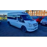 2008 FORD TRANSIT 115 T370 15S RWD WHITE MINIBUS *NO VAT*