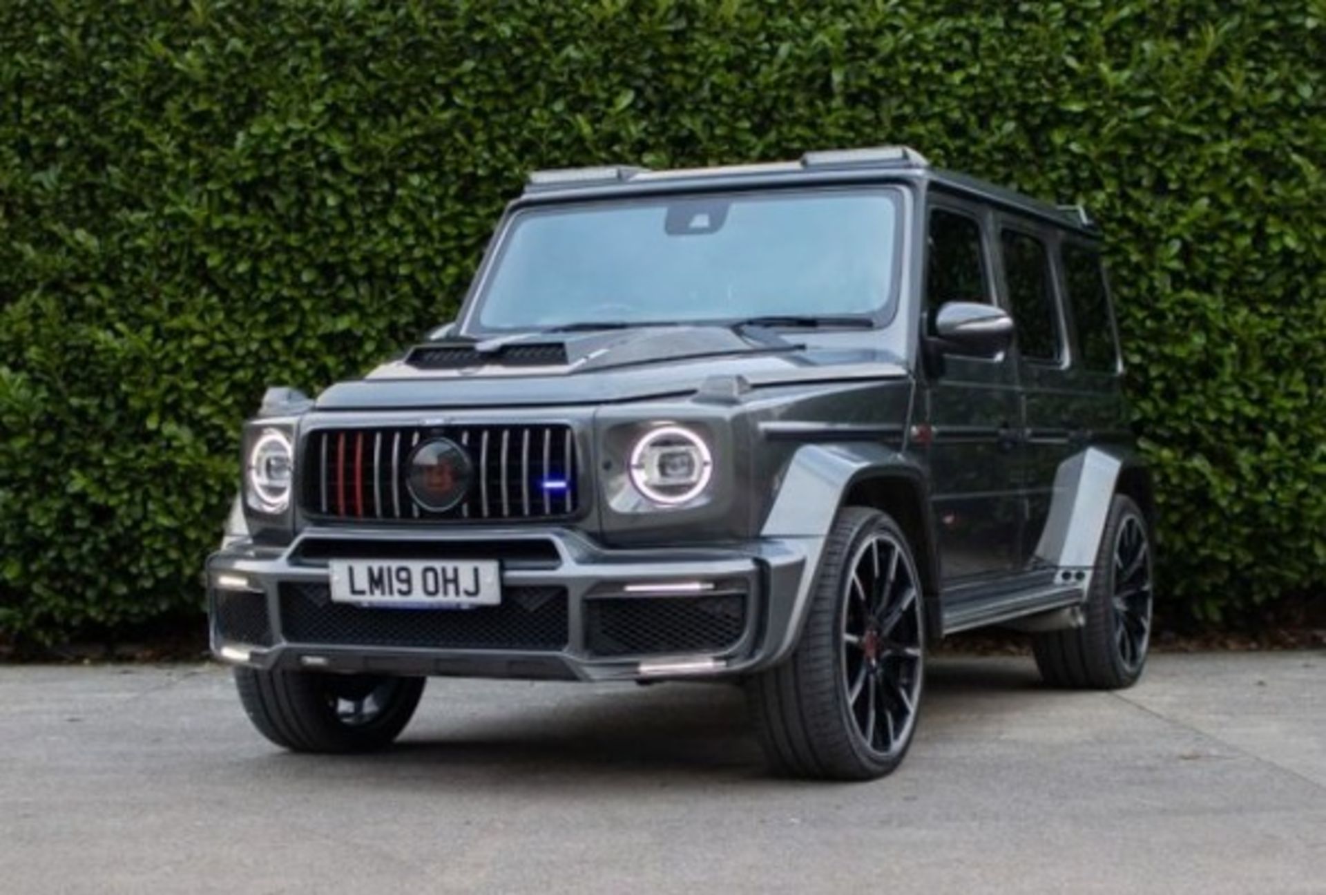 MERCEDES G63 BRABUS WIDE-STAR 800 STYLING GREY WITH BLACK LEATHER INTERIOR