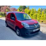 2018/18 REG RENAULT KANGOO ML19 BUSINESS ENERGY DCI RED PANEL VAN, SHOWING 1 FORMER KEEPER *NO VAT*