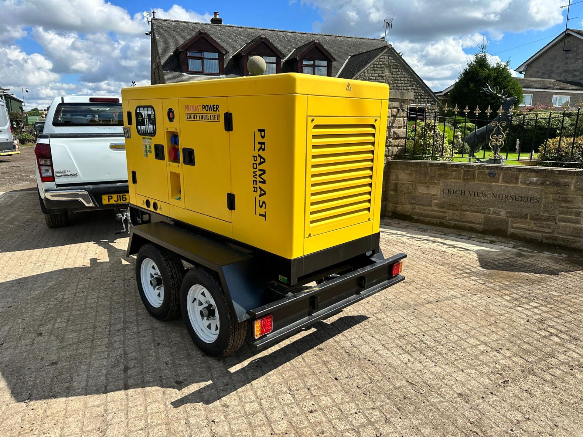 NEW/UNUSED PRAMAST 41KVA TWIN AXLE DIESEL TOWBEHIND GENERATOR *PLUS VAT* - Image 5 of 15