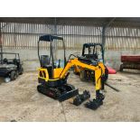 UNUSED LM10 1 TON MINI DIGGER - READY FOR WORK / READY TO GO! *PLUS VAT*