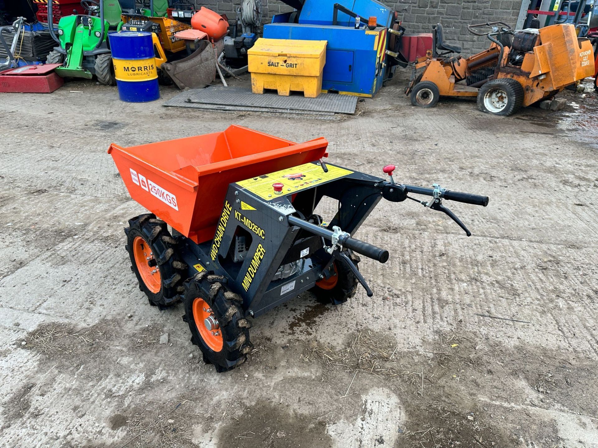 UNUSED KONSTANT 4x4 PEDESTRIAN COMPACT DUMPER *PLUS VAT* - Image 3 of 11