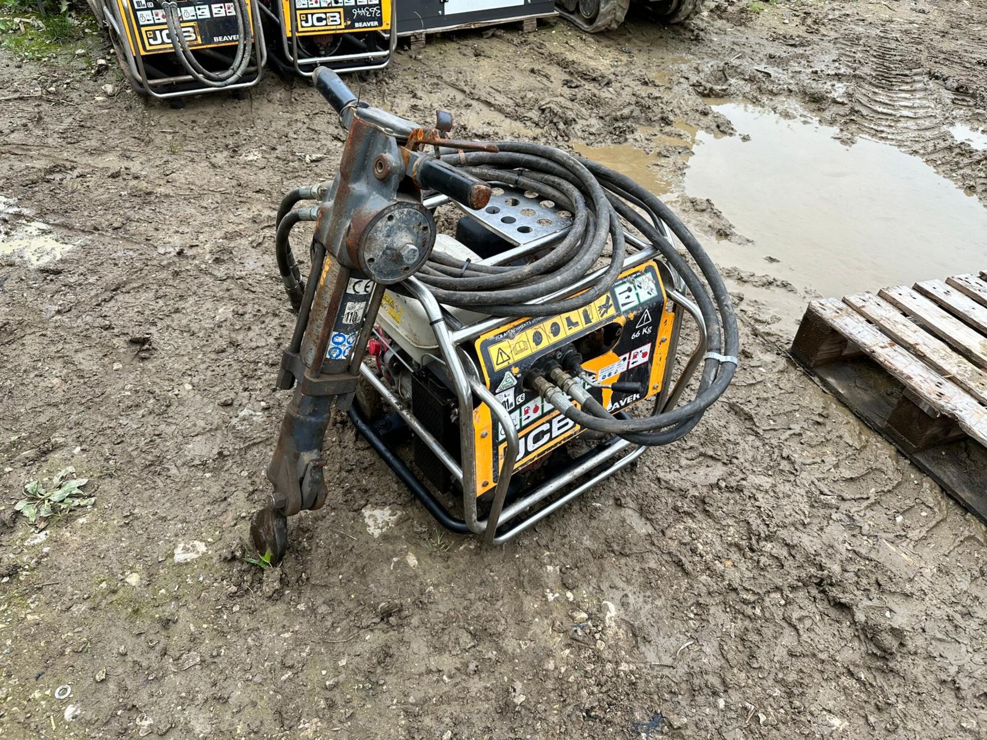 2016 JCB BEAVER HYDRAULIC POWER PACK WITH HOSES AND BREAKER *PLUS VAT*