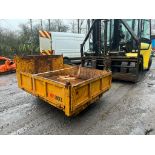 MOORKA MST-300VD 3 TON STRAIGHT TIP DUMPER SKIP *PLUS VAT*