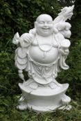 Stunning Dinova Wealthy Standing Buddha Statue *PLUS VAT*