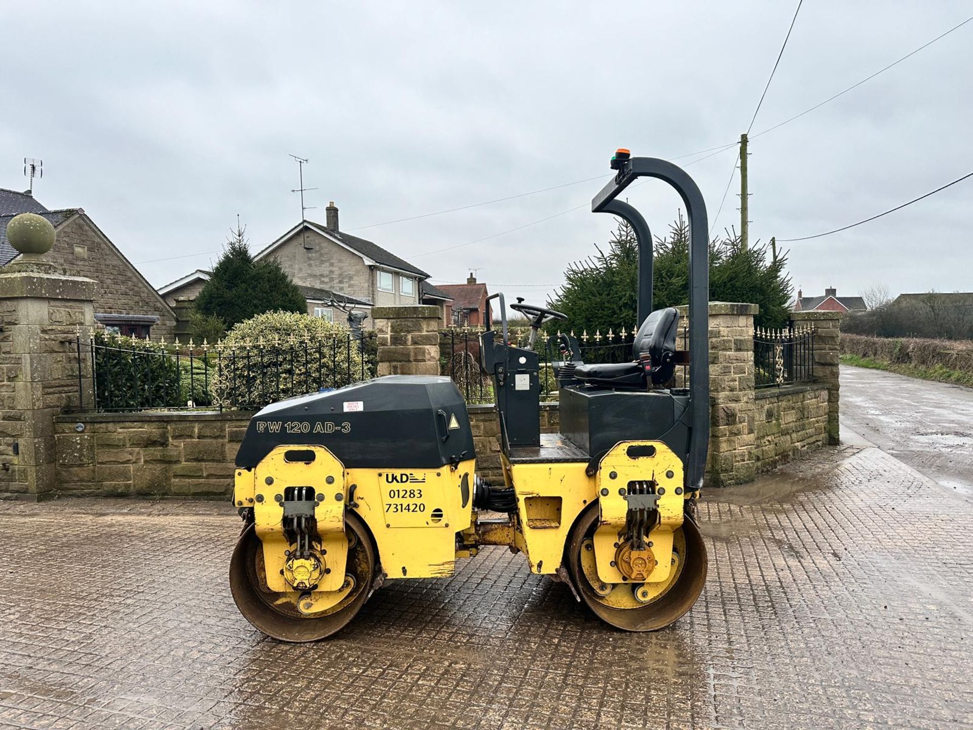 BOMAG BW120AD-3 1200MM TWIN DRUM ROLLER *PLUS VAT* - Image 3 of 18