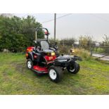 JJ -2014 TORO GROUNDMASTER 360 RIDE ON LAWN MOWER *PLUS VAT* RUNS DRIVES AND CUTS 4 WHEEL STEER