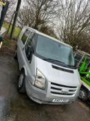 2007 FORD TRANSIT 110 T280S D/C FWD SILVER WINDOW VAN - NO RESERVE *NO VAT*