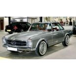 1969 MERCEDES-BENZ 280 SL, LHD MADE IN GERMANY, REGISTERED AND RESTORED IN DUBAI, CAR NOW IN THE UK