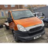 2012 IVECO DAILY 35S11 LWB ORANGE RECOVERY CHASSIS CAB *PLUS VAT*