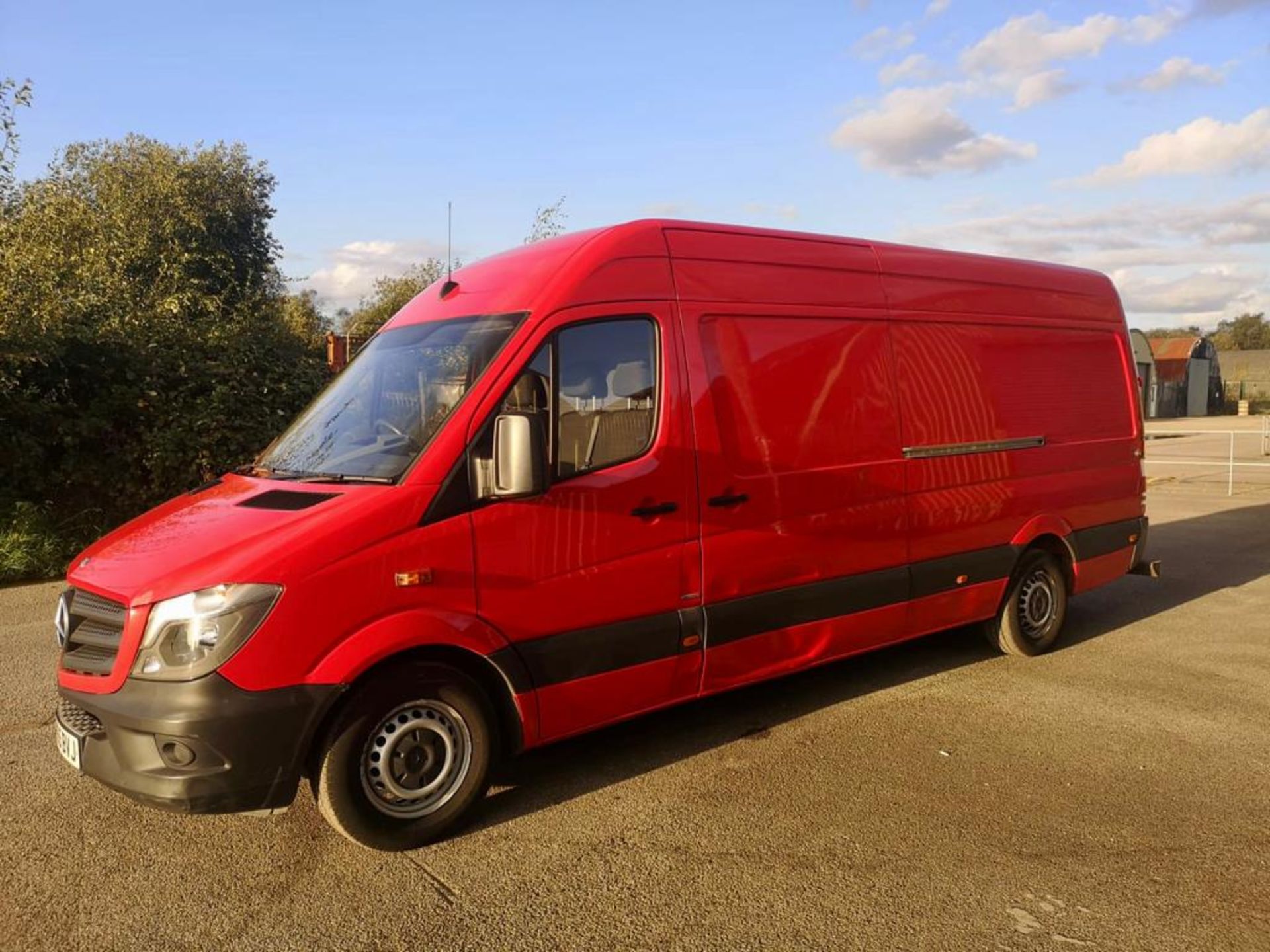 2015 MERCEDES-BENZ SPRINTER 310 CDI RED PANEL VAN *NO VAT* - Image 3 of 13