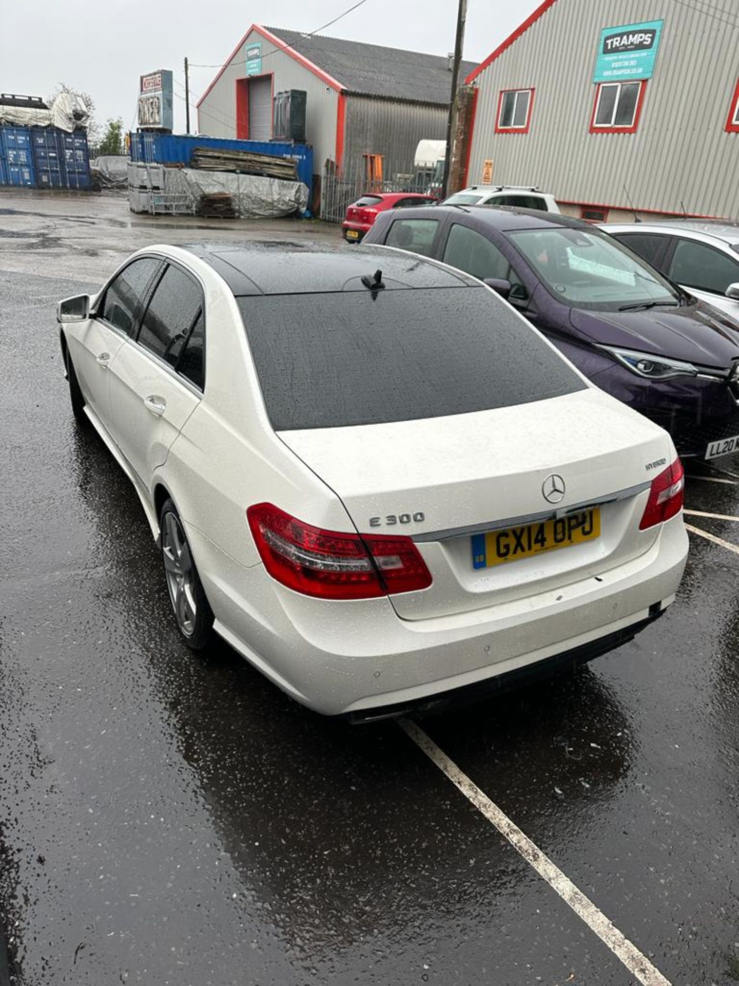 2014 MERCEDES-BENZ E300 BLUETEC HYBRID AUTO WHITE SALOON - NON RUNNER *NO VAT* - Image 3 of 18